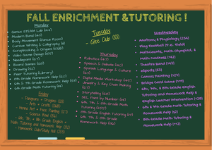 Spring Enrichment Flyer
