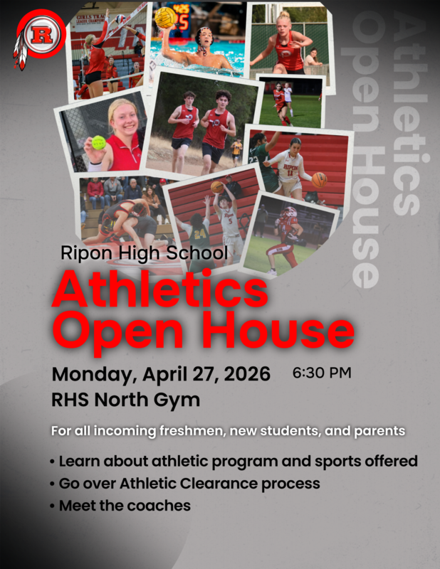 Athletic Open House Flyer