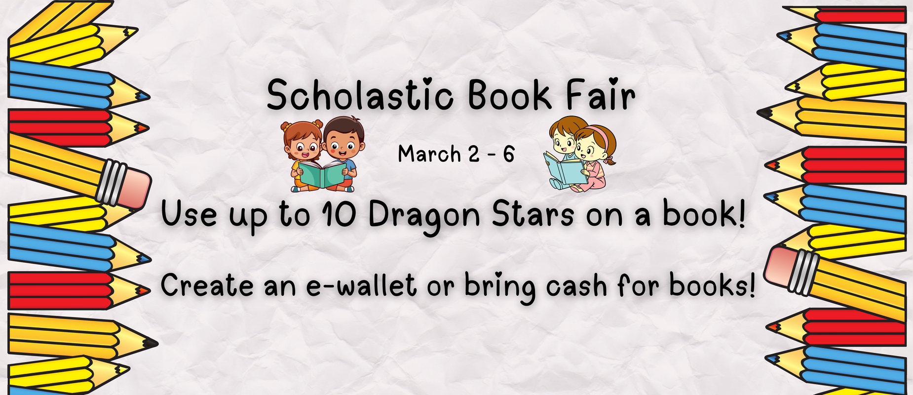 Scholastic Book Fair this week!