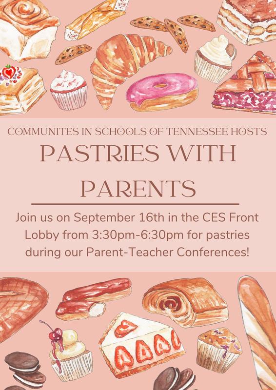 Pastries with Parents Flyer