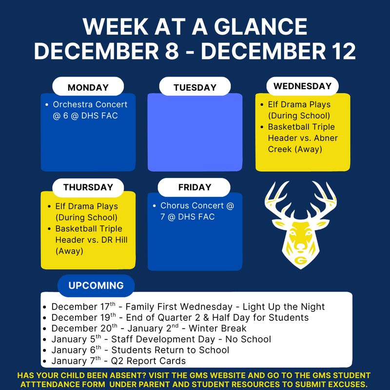 Week at a Glance