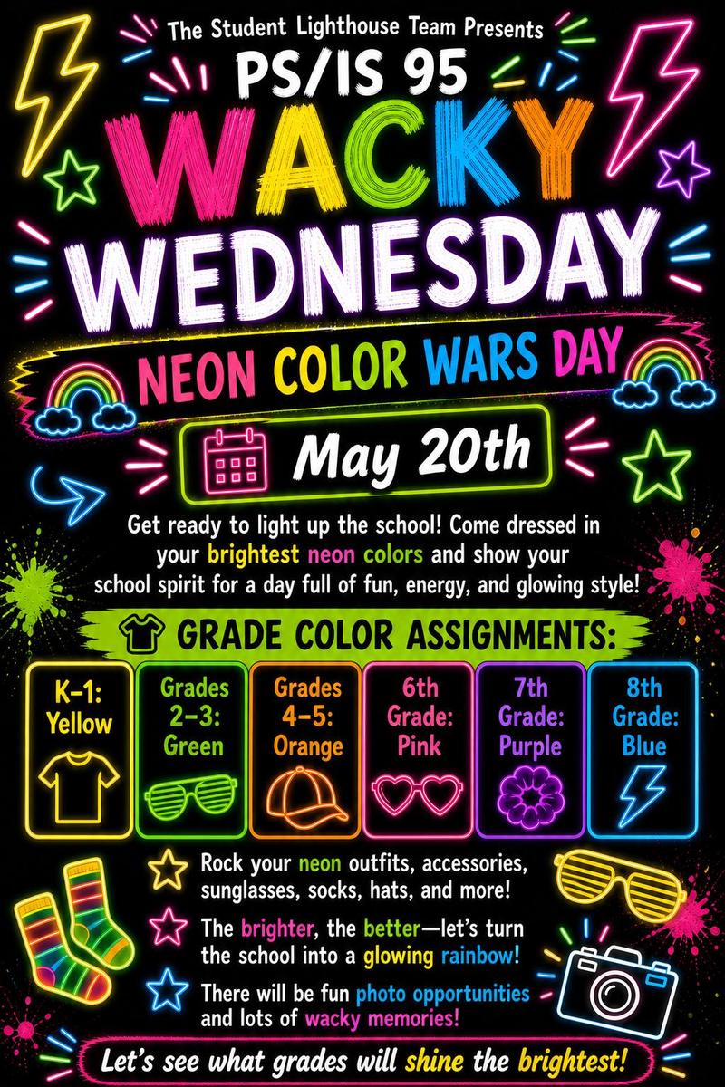 May 20th, 2026-Neon Color Day