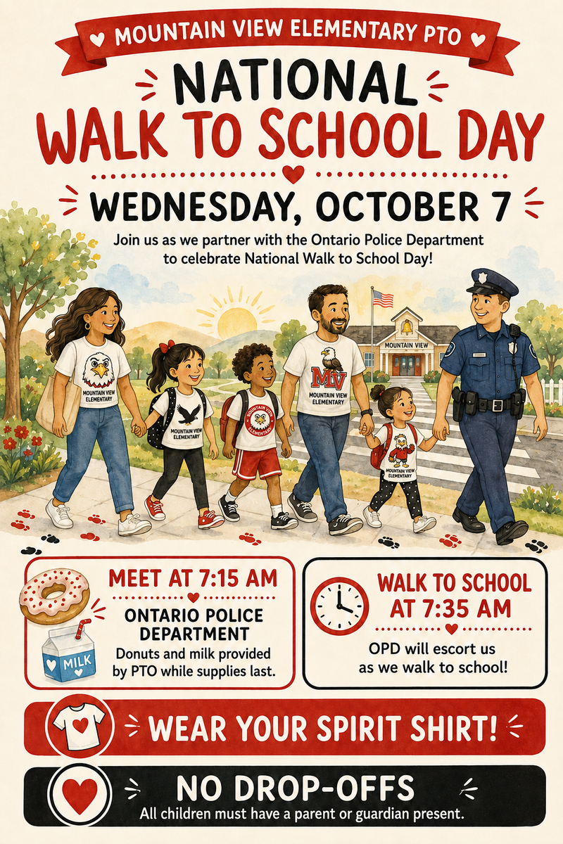 National Walk To School Day