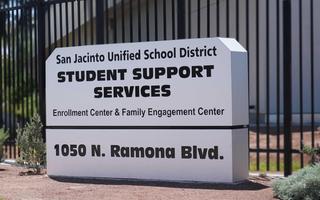 Student Support Services Sign