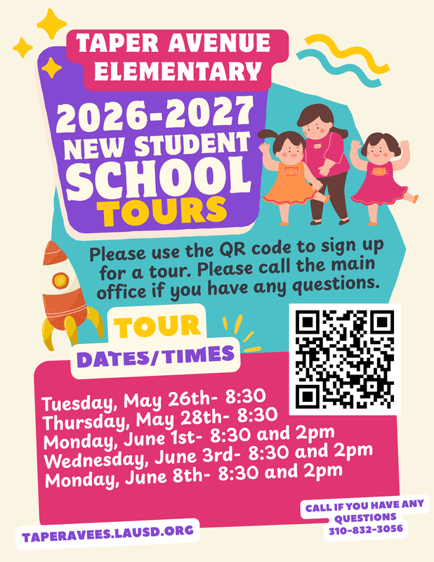 Flyer for Campus Tours