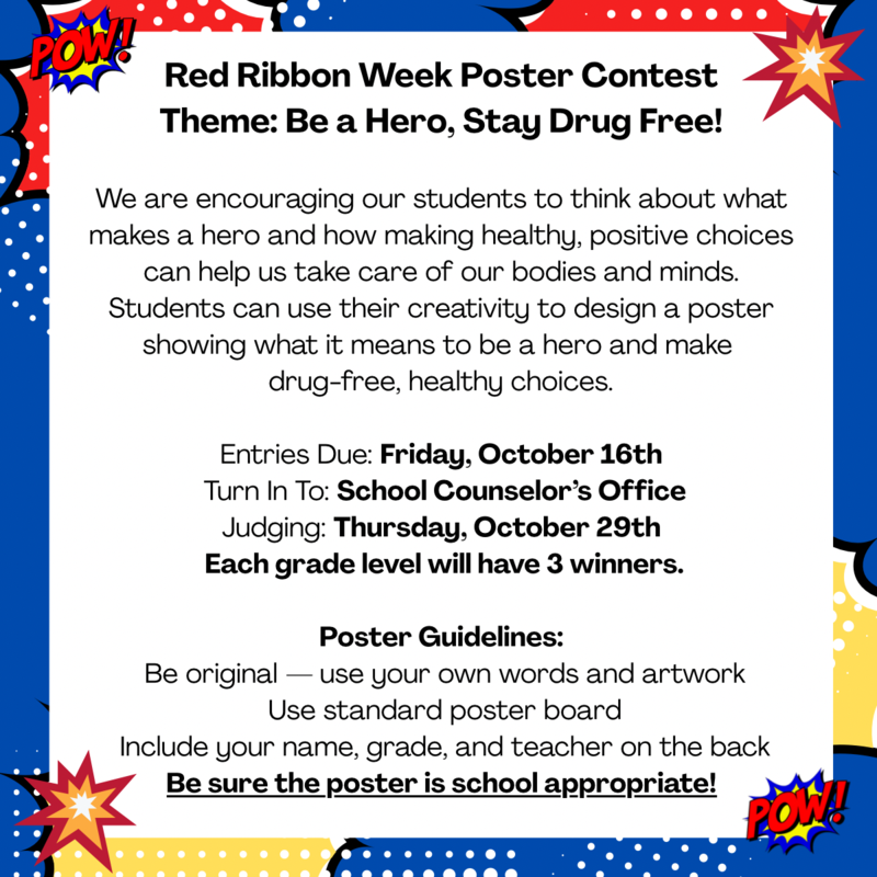 Red Ribbon Week Poster Information Featured Photo