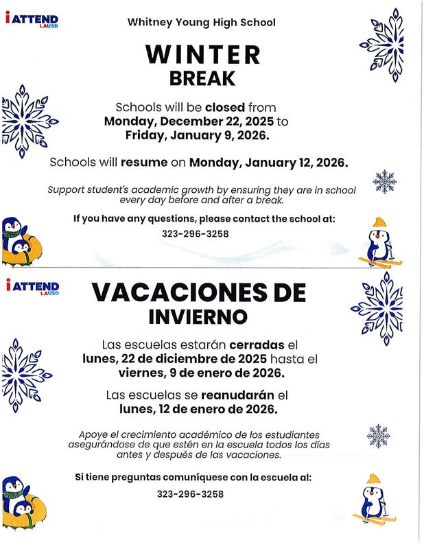 Winter Break 2025-2026