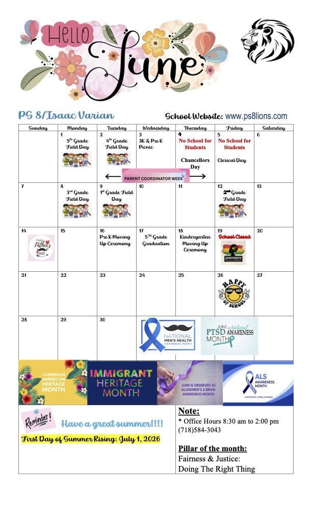 June 2026 Calendar