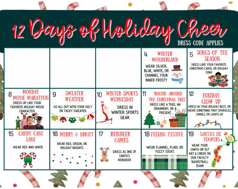 12 Days of Holiday Cheer