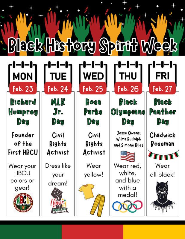 Black History Spirit Week