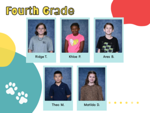 white background with student pictures