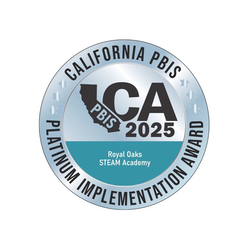 CA PBIS Platinum Award
