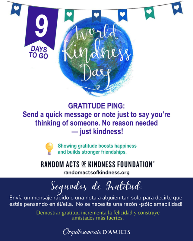 World Kindness Day: November 13