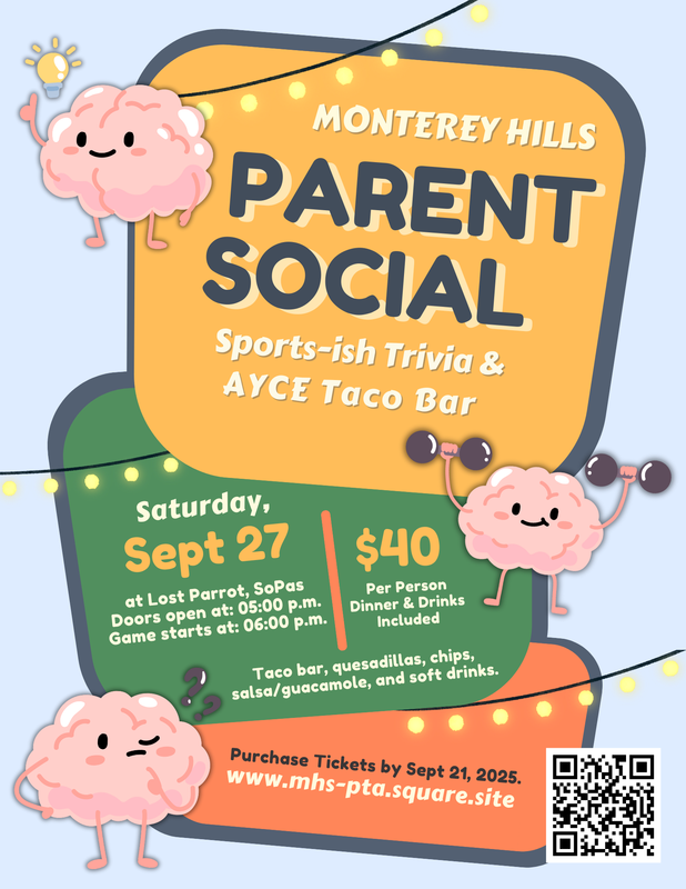MHS PTA Parent Social & Trivia - Sat. Sep. 27 Featured Photo