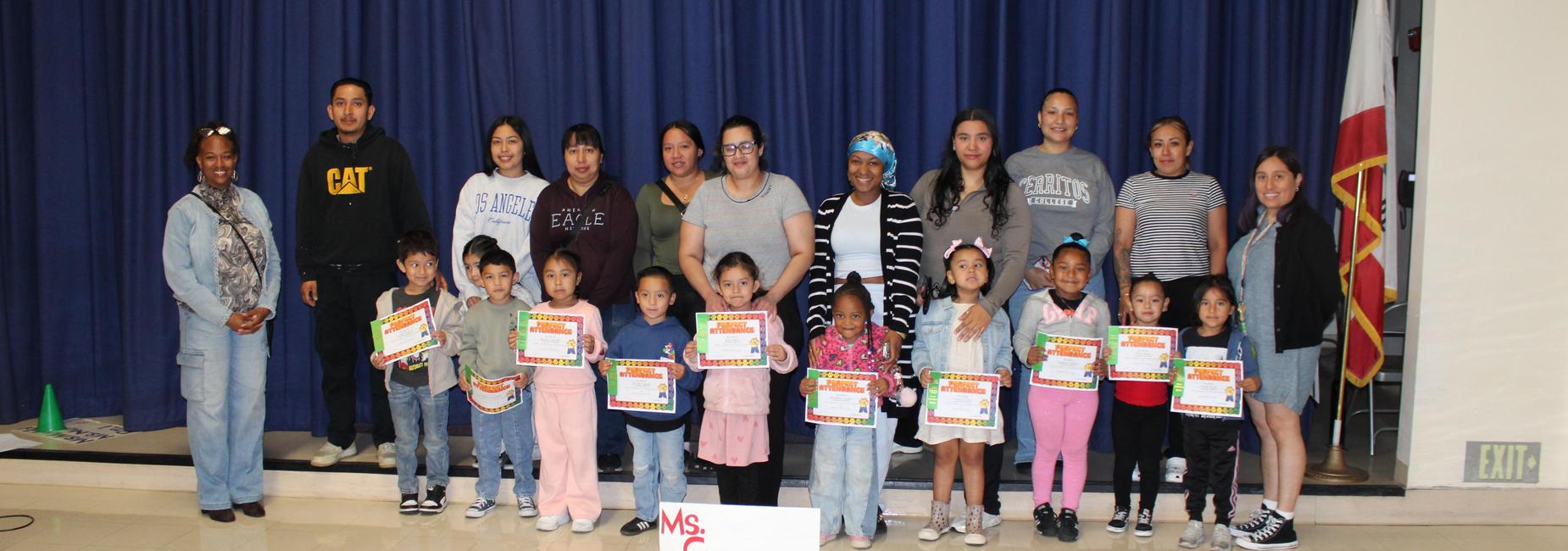Rm 24 march perfect attendance