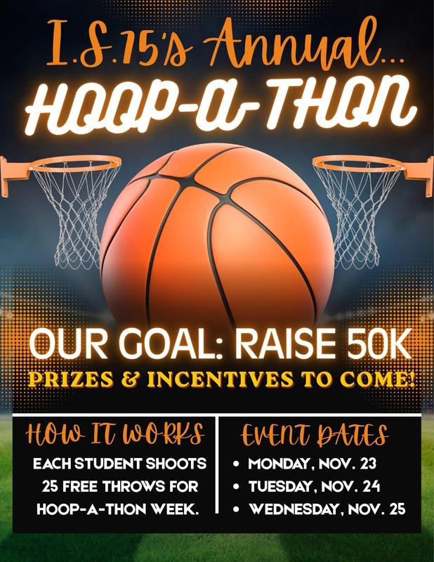 IS 75 fundraising flyer