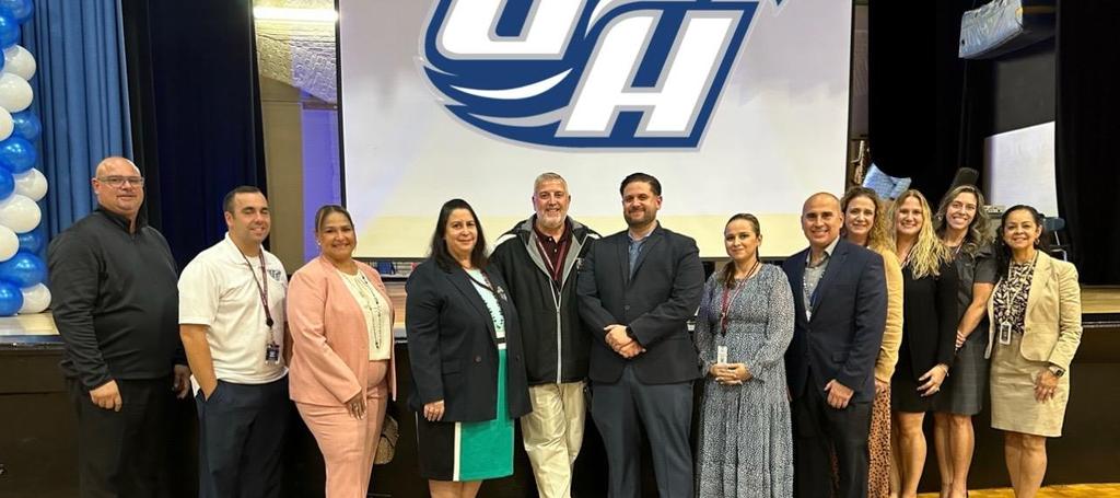 Union City Board of Education Administration with UHMS Administration