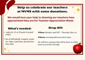 Parent Donation Flyer