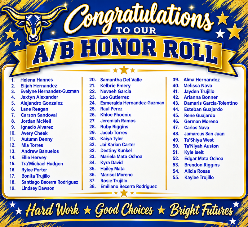 A/B Honor Roll Thumbnail Image