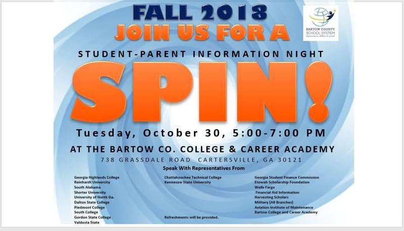 Student-Parent gaining information about Colleges