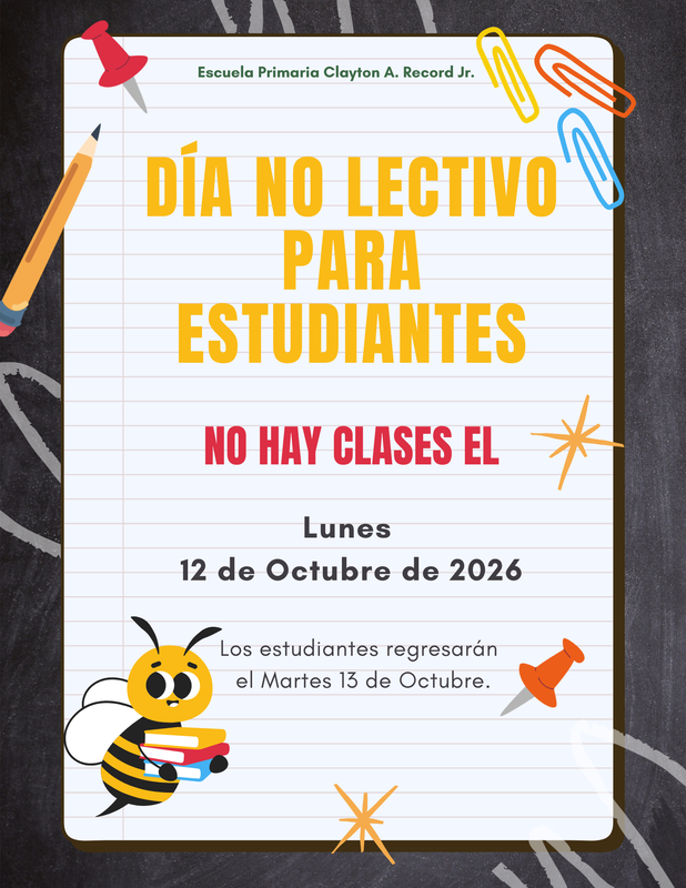 Spanish October Non-Student Day