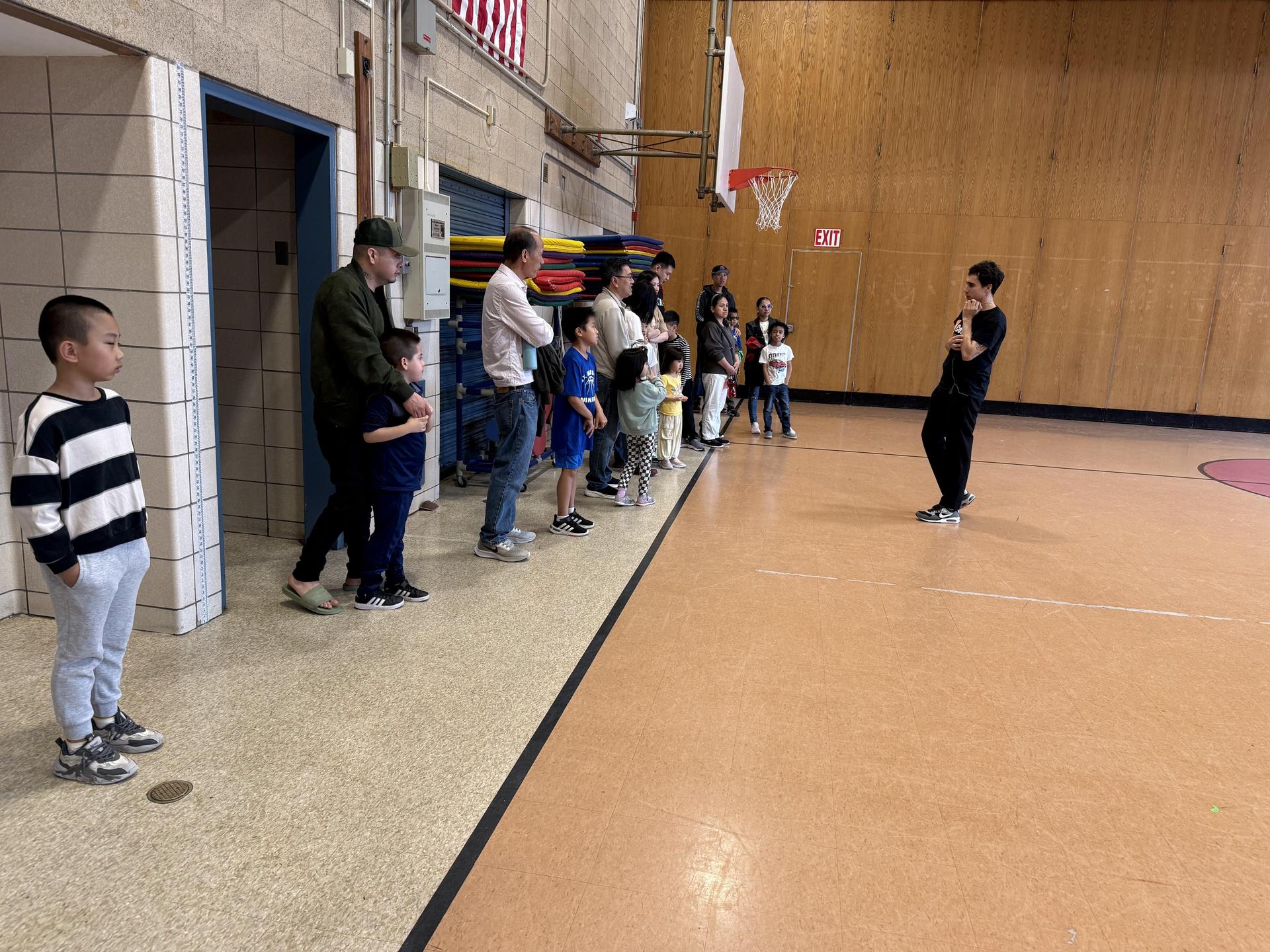 kids learning about out space 