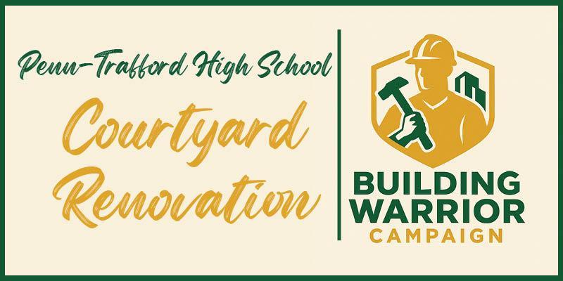 Text box shows the Building Warrior campaign logo