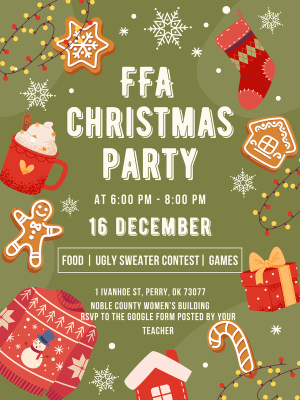 FFA PERRY CHRISTMAS PARTY 2025