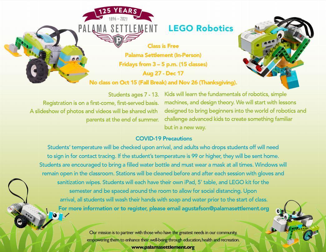 Robotics flier