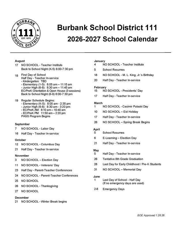26-27 calendar