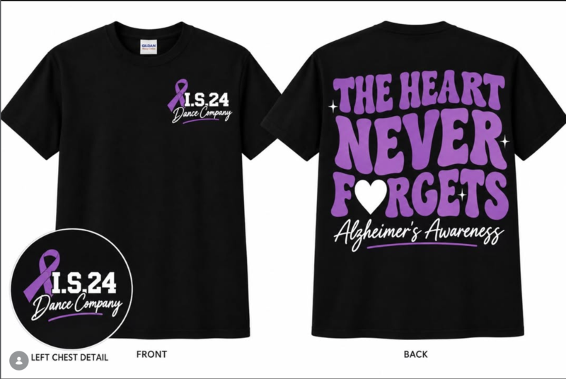 Alzheimers Awareness Shirt Sample
