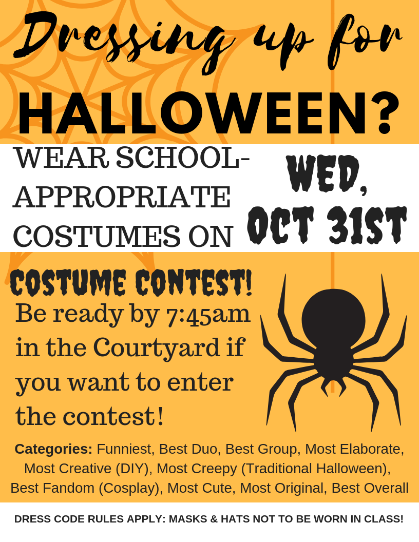 Dressing Up For Halloween Check Out The Contest Rules Cumberland 