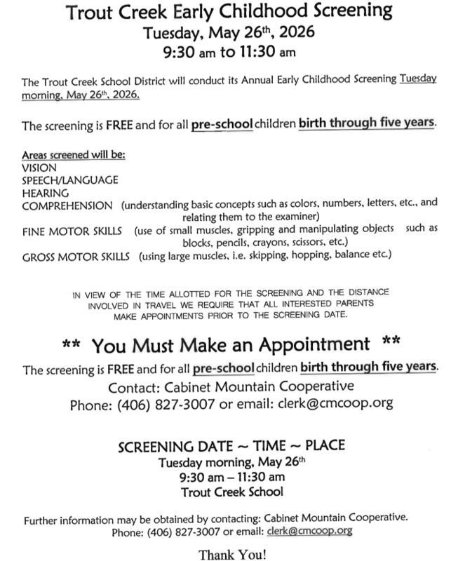 Early Childhood Screening Featured Photo