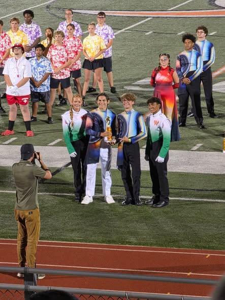 From Friday night lights to the winner’s circle!! The Pride of the Pass won 1st in division and 3rd overall in the WHHS band competition with their show Photograph! Congratulations to the band and our directors!