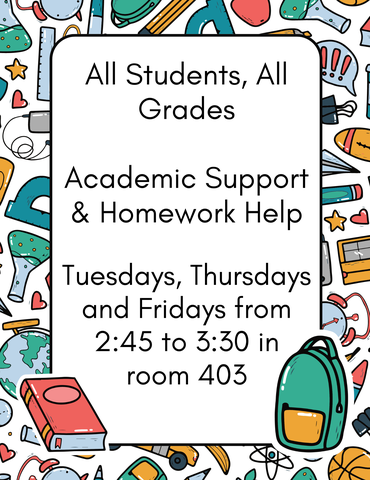Homework Flyer