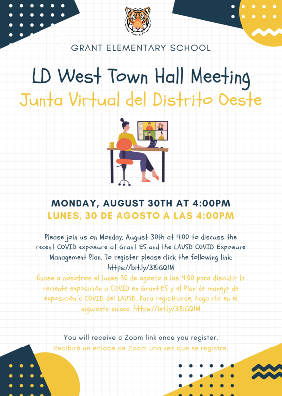 LD West Town Hall/ Junta Informativa del Distrito Oeste Featured Photo