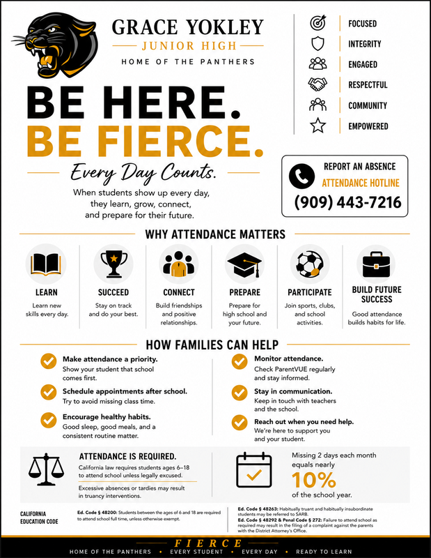 Attendance Flyer