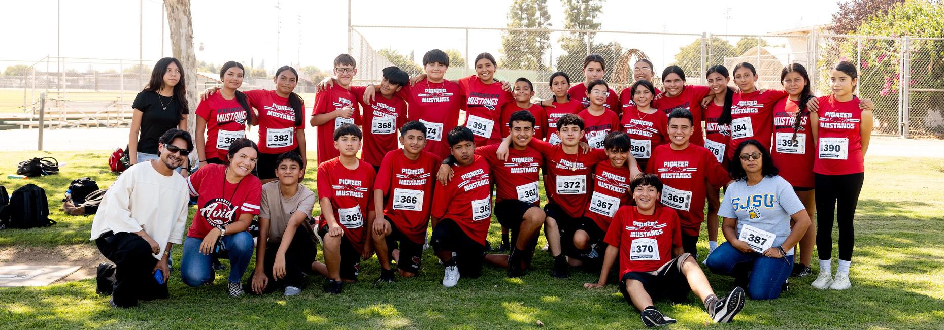 Cross Country Team Photo
