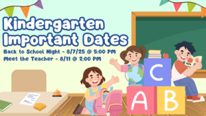 Image of Kindergarten Important Information