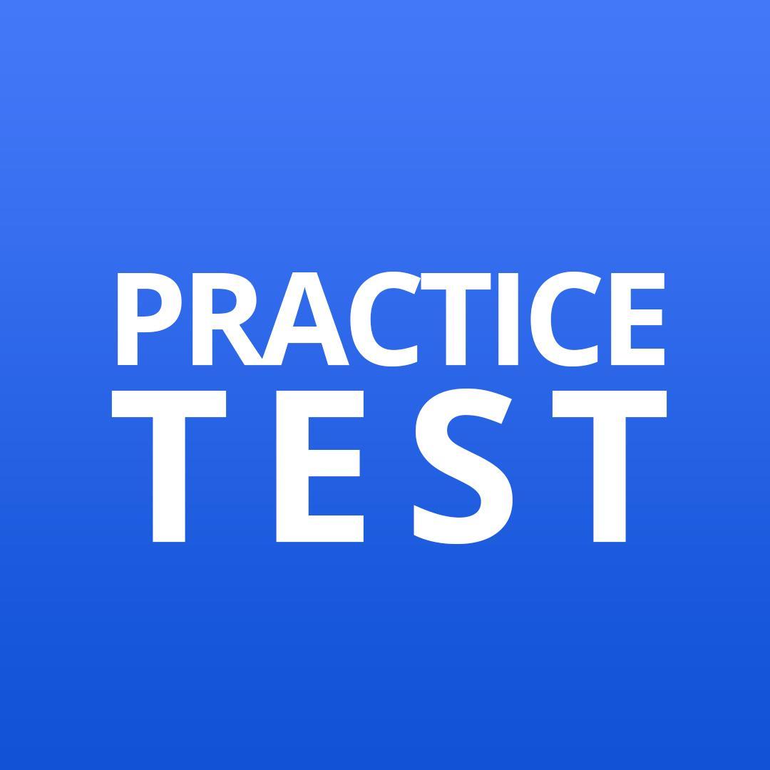practice test