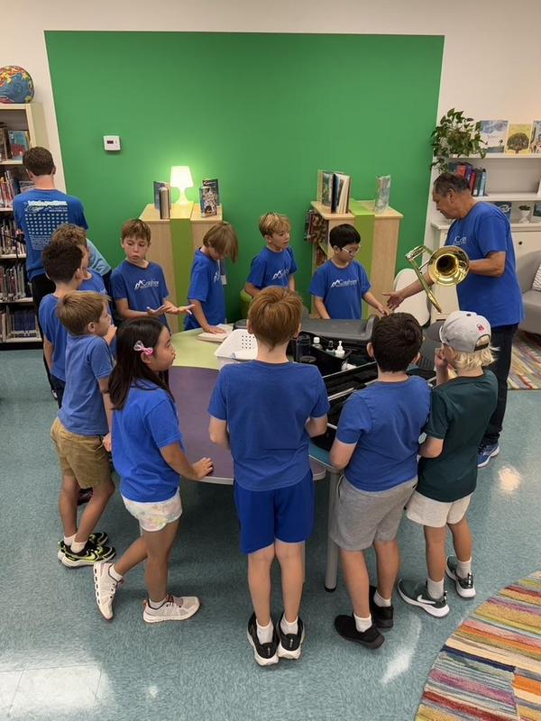 Band "Petting Zoo" Strikes a Chord with Future Musicians