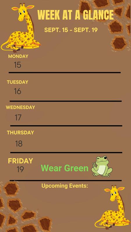 Week at a Glance