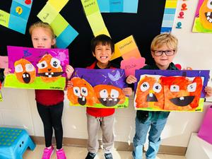 Celebrating fall with color