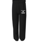 black sweatpants