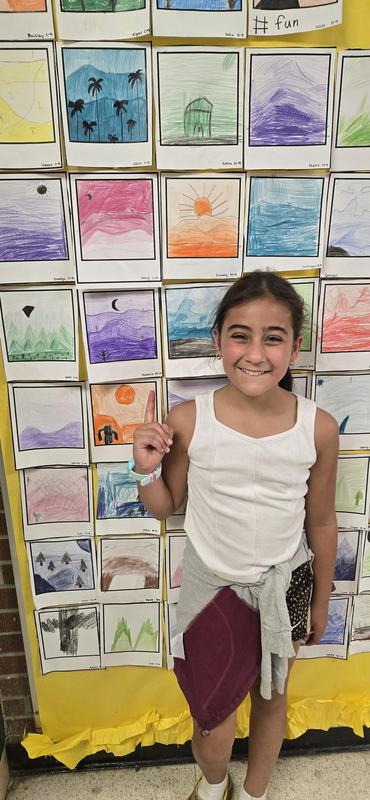 Students show creativity in art and music