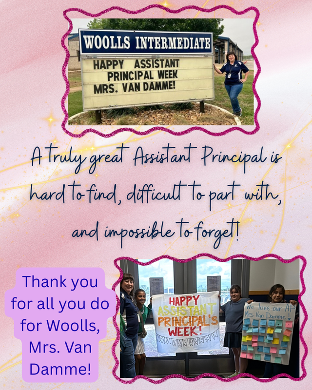 Assistant principal week