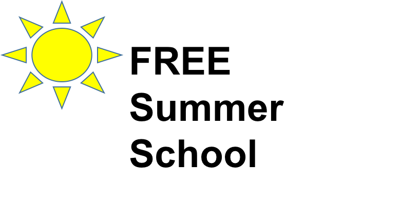 Picture of sun with text