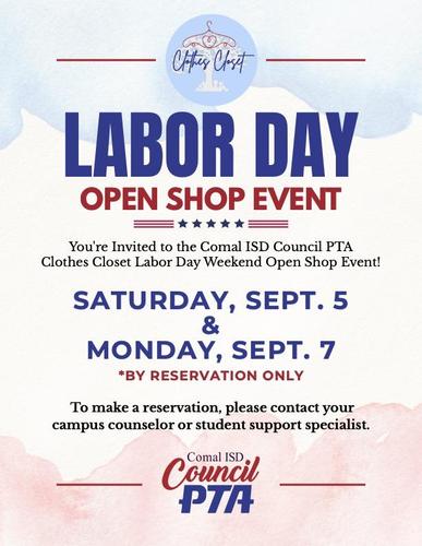 Labor Day Clothing Closet