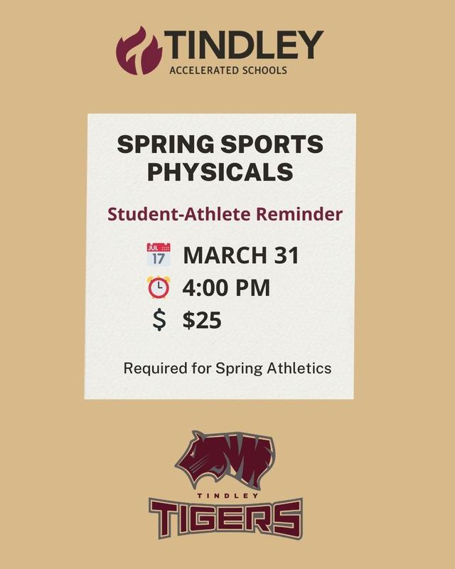 Spring Sports Physicals – March 31 Featured Photo