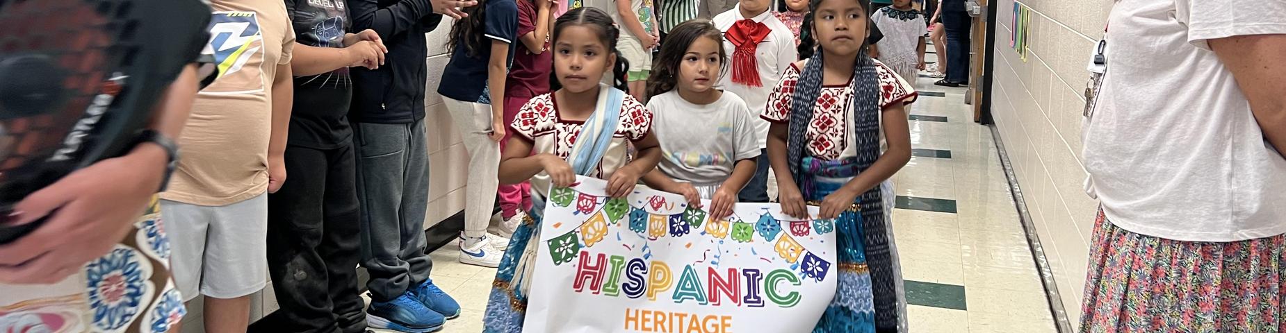 MES celebrated Hispanic Heritage with a parade!